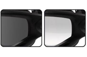 Image of Wiley X Spear - Smoke Gray & Clear Lenses - Close-up SP29B