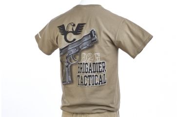 Image of Wilson Combat Brigadier Tactical T-Shirt, Prairie Dust, 2XL 712XXL