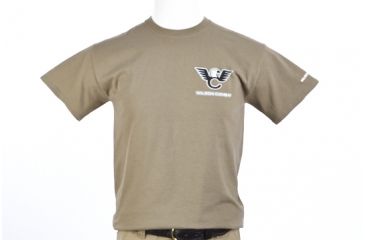 Image of Wilson Combat Brigadier Tactical T-Shirt, Prairie Dust, 2XL 712XXL