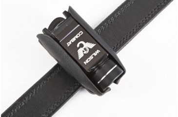 Image of Wilson Combat Flashlight Pouch, Insight Tech M3X, Surefire X300, Right Hand, 1.5in Belt, Black Kydex M3PBKR15