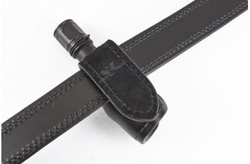 Image of Wilson Combat Flashlight Pouch, Surefire 6Z, Right Hand, 1.5in Belt, Black Leather FPBLR15