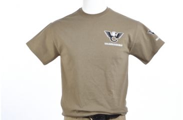 Image of Wilson Combat Protector Pistol T-Shirt, Khaki, 3XL 657XXXL