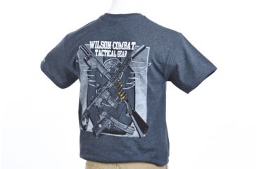 Image of Wilson Combat Tactical Gear T-Shirt, Heather, 2XL 782XXL