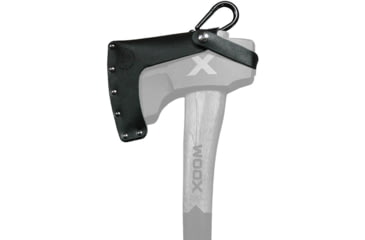 Image of WOOX FORTE Heavy Duty Blade Sheath w/ Carabiner, Black, BU.SHT005.01