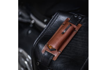 Image of WOOX Leggenda Leather Knife Sheath, Brown, BU.SHT006.01