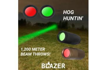 Image of Z-Bolt Blazer LEP Weapon Light - 18350 - Cable Port &amp; Arms Mount, Black, LEP-18350-PORT-BLK-PHCF-17S