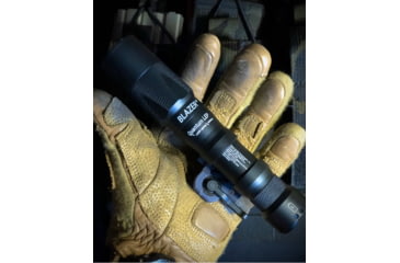 Image of Z-Bolt Blazer LEP Weapon Light - Dual Fuel - Cable Port Switch, Black, LEP-18650-PORT-BLK-PHCF