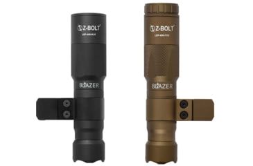 Image of Z-Bolt Blazer LEP Weapon Light and ARMS Mount - SBR, SMG - 18350, Black, LEP-18350-BLK-PHCF-17S