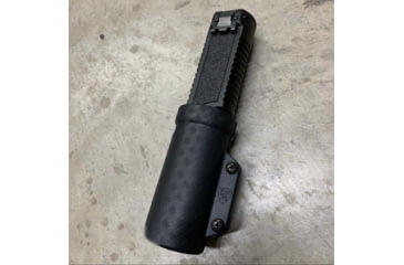 Image of Zero9 Flashlight Case Holster, Bezel Up 1, Tek-Lok, Basketweave, Z9-4044-BW-TEK