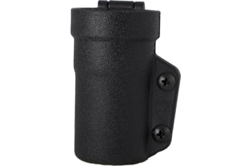 Image of Zero9 Holsters Bezel Down 4 Flashlight Case, Tek Lok, Plain Black, Z9-4058-BLK-TEK