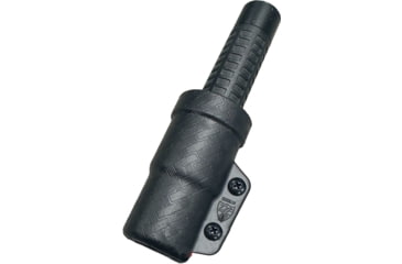 Image of Zero9 Holsters Bezel Down Flashlight Case, Tek-Lok, Basketweave, Black, Z9S-Z9-4032-BW-TEK