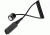 AimSports Flashlight 90 Lumens w/ Mount/Pressure Switch, Black FM90S