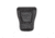 Aker Leather Model 501 Teardrop Shape Handcuff Case, Plain, Black Snap, Black Snap, Small, A501-BP-BK