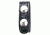 Aker Leather Aker - 531 Double Snap 3/4inch Wide Belt Keeper - A531-BW