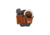 Aker Leather Aker - 619 D.m.s. Mace And Handcuff Case - A619TPLU