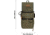 Allen Triumph Rip-Stop Shell Bag, 52in Waist Belt, Olive Green, Double Compartment, 8328
