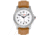 Armourlite Mountaineer Swiss Tritium Illuminated Watch, Brown Leather, AL126