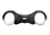 ASP Extended Rigid Ultra Cuffs Steel, 2 Pawl Blue - Security, Black, 46020
