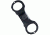 ASP Rigid Handcuffs Steel Black 3 Pawl Green - European A66121