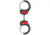 ASP Training Ultra Plus Chain Cuffs - Red - 07440