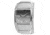 Axcent Dawn Watch, White Strap, Gray Face, Silver Hands X70241-631