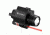 Barska Laser LED Weapon Flashlight, CR123A, Red, 200 Lumens, Black, AU12714