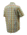 Beretta Mens Drip Dry Button-Down Short Sleeve Shirt,Green/Bordeaux,2XL LU52007517075GXXL
