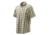 Beretta Mens Drip Dry Button-Down Short Sleeve Shirt,Orange/Light Blue,XL LU520075170432XL