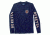 Beretta T-Shirt Double Logo Long Sleeve, Navy, 2XL TS71729458XXL