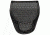 Bianchi 7900 Covered Cuff Case - Plain Black, Hidden 22062