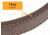 Bigfoot Gun Belts Gun Belt 14oz - 42 Inch - Brown - Stainless Steel - GB14-42-BR-SS