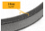 Bigfoot Gun Belts Untamed Series 1.5 Wide Leather 14 Oz Gun Belt - No Core, 42 Inch, Stainless Steel, Black, GB14-42-BL-SS
