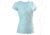 Black Diamond Biner Flower T-Shirt - Women's-Aruba Blue-Large