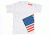 BlackHawk Men's Memory T-Shirt w/ Colored Flag, White, Small 90GT04WH-SM
