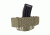 Blade-Tech Revolution AR-15/M4 3 Mag Hip Pouch, Vertical, Thigh Rig, Tan, Left Hand AMMX0074AR15THTRMVTANLH