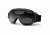 Bobster Alpha Interchangeable Goggles, Black Frame, Smoke &amp; Clear Lenses BALP101