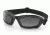 Bobster Bala Goggles, Matte Blk, Anti-fog Smoked, Z87 BBAL001