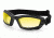Bobster Bala Goggles, Matte Blk, Anti-fog Yellow, Z87 BBAL001Y
