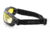 Bobster Bala Goggles, Matte Blk, Anti-fog Yellow, Z87 BBAL001Y