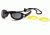 Body Specs BS Cups Goggles w/ Black Frame and Smoke Lenses