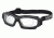 Body Specs PRO-2000 Sunglasses, Black Frame, Clear Lens, PRO-2000 RX BLACK FRAME.5