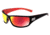 Bolle Python Sunglasses, Shiny Black/Red 11692