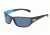 Bolle Python Sunglasses, Matte Black/BlueFrame, Polarized GB-10 Oleo AF Lens, 11693