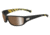 Bolle Python Sunglasses, Matte Black/Zebra Frame, Inland Gold Oleo AR Lens, Polarized, 11994