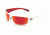 Bolle Python Sunglasses, White/Metallic Red Frame, TNS Fire Lens, 11334