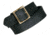 Boston Leather 1 3/4'' Garrison Belt, 4-row Stitched, Brass, Plain, 36 in, 6506-1-36-GLD