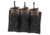 Bulldog Cases &amp; Vaults Colt Tri-Double Molle Mag Pouch, Black, Holds 3 MSR Mags + 3 Pistol Mags CLT-62