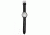 Dakota Watches Fashion Flashlight, White Dial, Black PU Band 7446-7