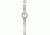 Dakota Watches Sting Ray, White Dial, White Textured PU Strap 5352-3
