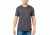 Short Sleeve Crew Neck T-Shirt, Charcoal, Large